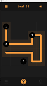 Grid Flow | Zip filling game  Screenshot 2