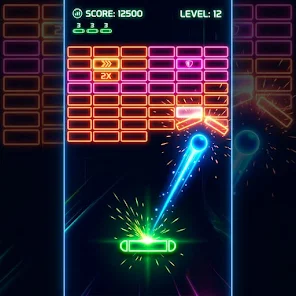 Neon Breaker  Screenshot 1