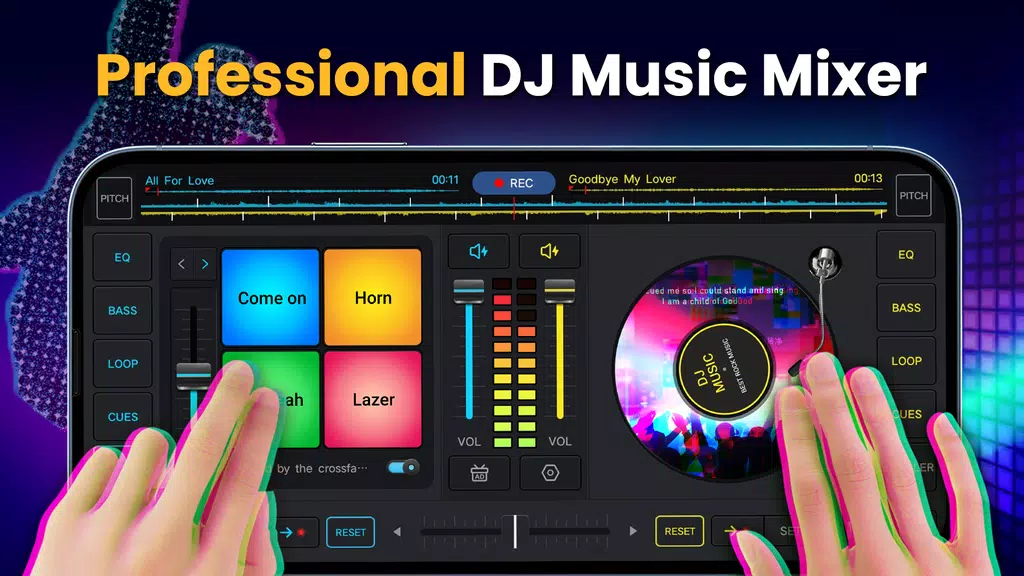 DJ Music mixer - DJ Mix Studio  Screenshot 1