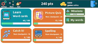 Learn Animals English Words  Screenshot 8