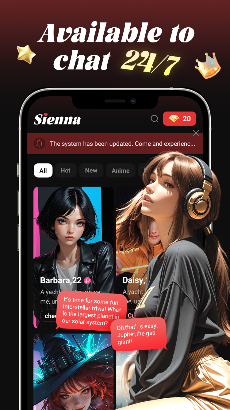 Sienna-Find Your AI Soulmate  Screenshot 2