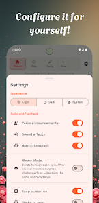Party Mat Spinner Wheel  Screenshot 6