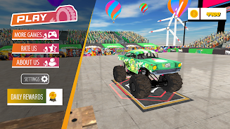 Monster Truck Demolition Game  Screenshot 1