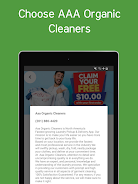AAA Organic Cleaners  Screenshot 8