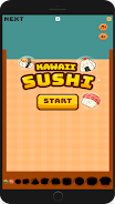 Kawaii Sushi : Drop & Merge  Screenshot 1