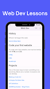 Learn Web Dev  Screenshot 2