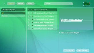 Vivo Player - IPTV  Screenshot 8