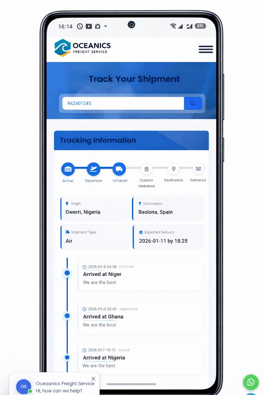 Oceanics Freight  Screenshot 4