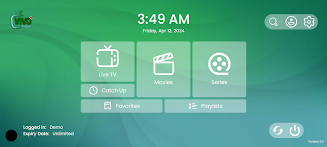 Vivo Player - IPTV  Screenshot 1