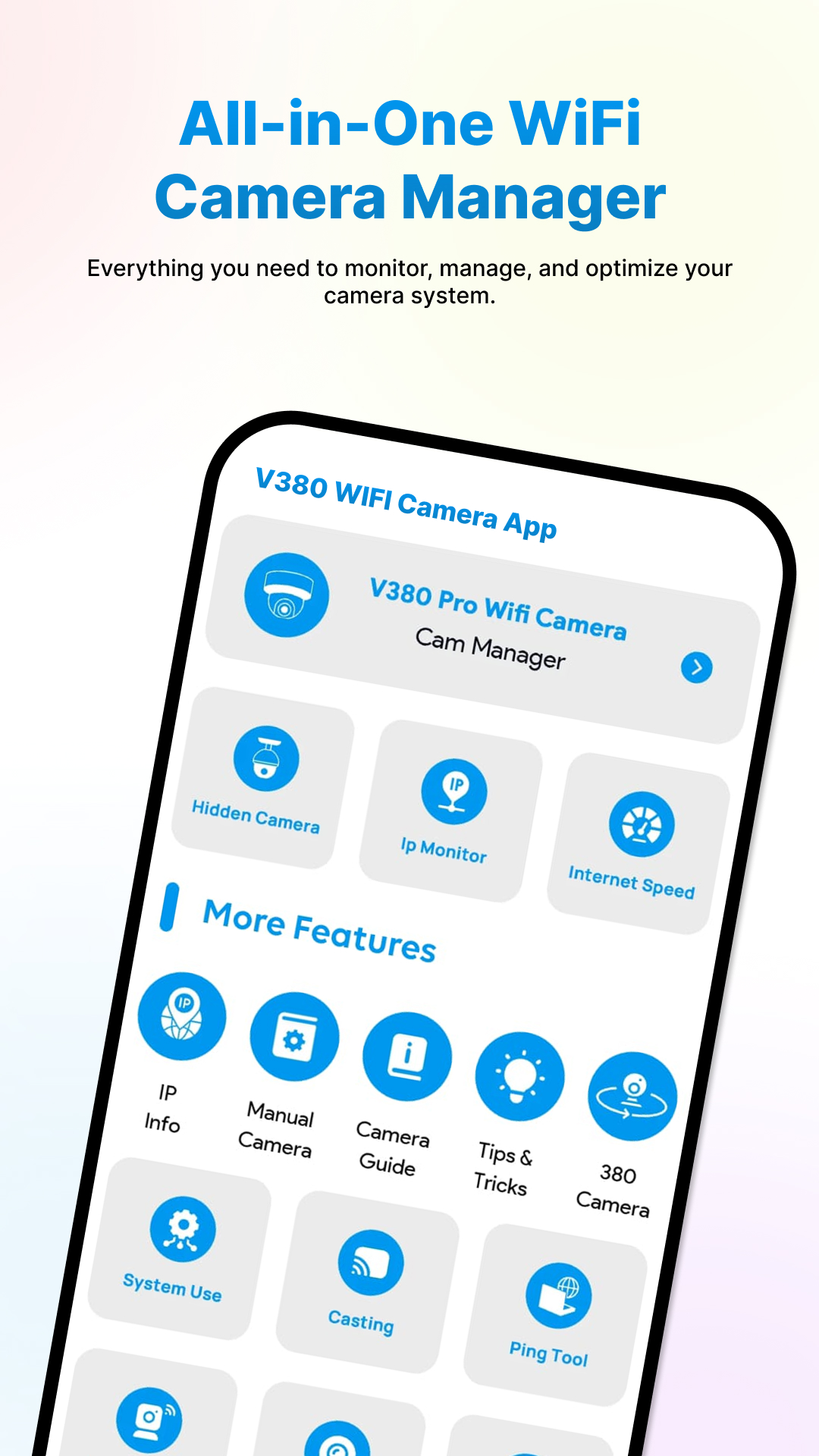 V380 WIFI Camera App  Screenshot 1