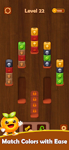 Colorwood Block - Sort Puzzle  Screenshot 1