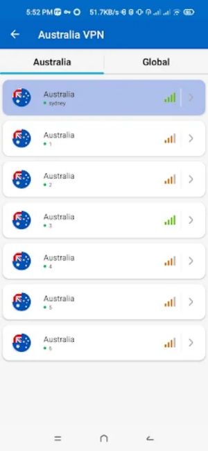 Australia VPN - Fast & Secure  Screenshot 2