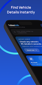 VahanInfo - RTO Vehicle Info  Screenshot 1