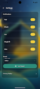 Adhan Times : Islamic Prayer  Screenshot 2