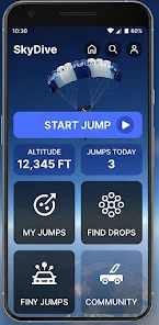 skydive pro  Screenshot 1