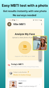 Vibe MBTI: AI Face Test  Screenshot 2