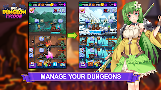 Idle Dungeon Tycoon  Screenshot 1
