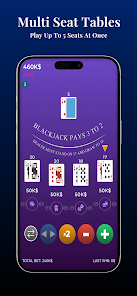 Blackjack 21 - VIP Offline  Screenshot 3