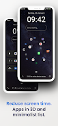 Detox 3D Launcher Minimalist  Screenshot 1