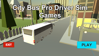City Bus Pro Driver Sim Games  Screenshot 1