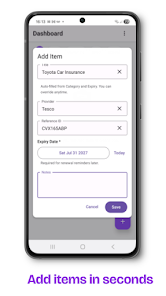 DocuStash - Document Reminders  Screenshot 4