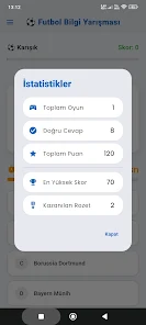 Futbol Bilgi Yarışması  Screenshot 7
