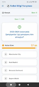 Futbol Bilgi Yarışması  Screenshot 6