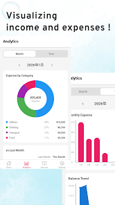 kakeibo - simple account book  Screenshot 3