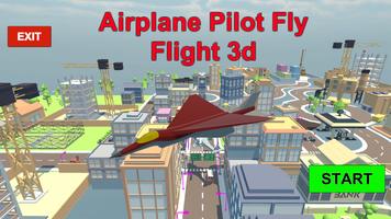 Airplane Pilot Fly Flight 3d  Screenshot 1
