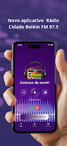 Rádio cidade Belém FM  Screenshot 1