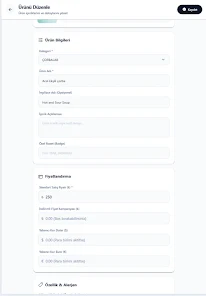 Vogopos - QR Menü & POS  Screenshot 12