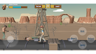 Polygon Cowboy Street Fighting  Screenshot 2