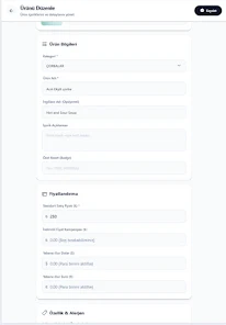 Vogopos - QR Menü & POS  Screenshot 8