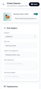 Vogopos - QR Menü & POS  Screenshot 2