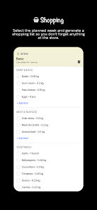 FoodsPlans  Screenshot 4
