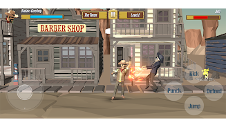 Polygon Cowboy Street Fighting  Screenshot 1