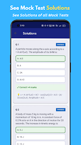 JEE NEET Mock Test Offline-Tej  Screenshot 4