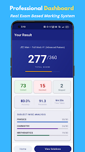 JEE NEET Mock Test Offline-Tej  Screenshot 3