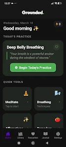 Grounded: Daily Mindfulness  Screenshot 1