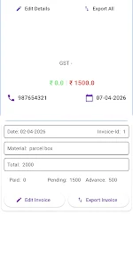 Billing Manager - Invoice App  Screenshot 6