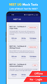 JEE NEET Mock Test Offline-Tej  Screenshot 7