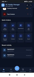 Real Estate Mobile Manager  Screenshot 1