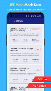 JEE NEET Mock Test Offline-Tej  Screenshot 6