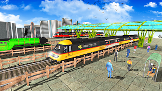 City Train Driving Games  Screenshot 1