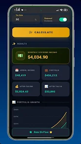 DivFlow - Dividend Calculator  Screenshot 5