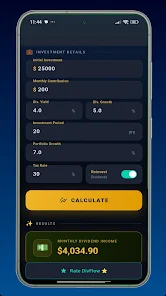 DivFlow - Dividend Calculator  Screenshot 4