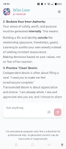 Wise Love - Relationship Coach  Screenshot 3