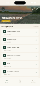 Montana Fishing Reports  Screenshot 5