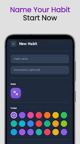 Habit Tracker - HabitSet  Screenshot 2
