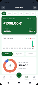 MoFlo: Ahorro y Presupuesto  Screenshot 4